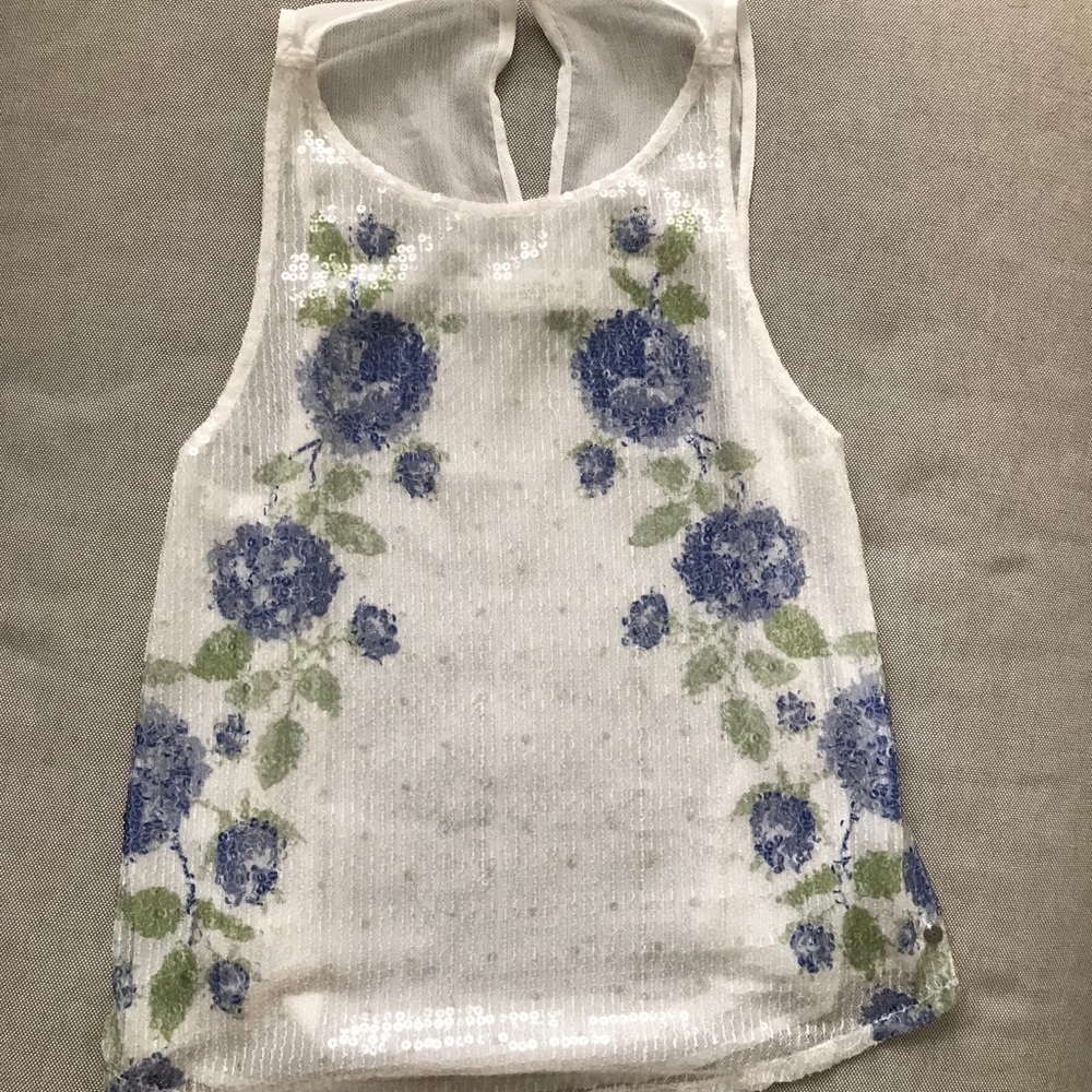 Sequins tank top